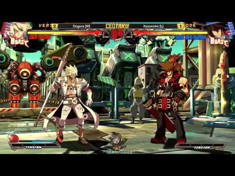 CEOtaku 2015 Guilty Gear Xrd Grand Finals Kazunoko vs Dogura