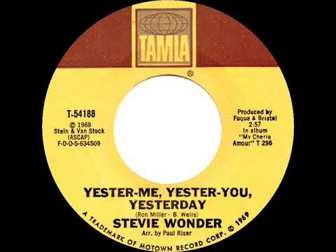 1969 HITS ARCHIVE: Yester-Me, Yester-You, Yesterday - Stevie Wonder (mono)