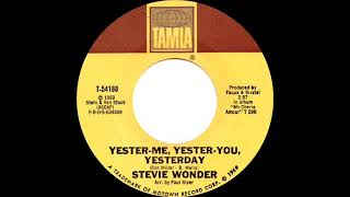 1969 HITS ARCHIVE: Yester-Me, Yester-You, Yesterday - Stevie Wonder (mono)