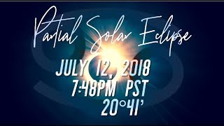 Partial Solar Eclipse in Cancer July 12, 2018 Quantum Astrology Translation