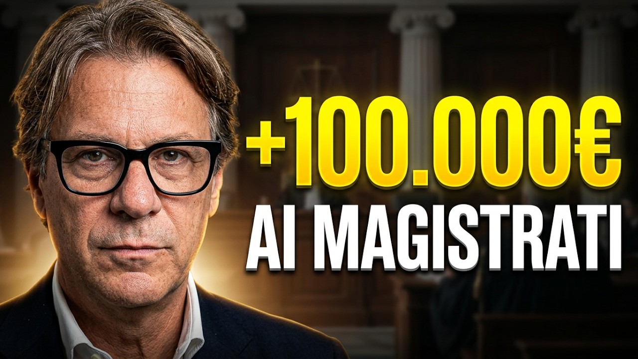 NICOLA PORRO: «I MAGISTRATI PRENDONO 100MILA EURO DI AUMENTI E NESSUNO SI SCANDALIZZA?»