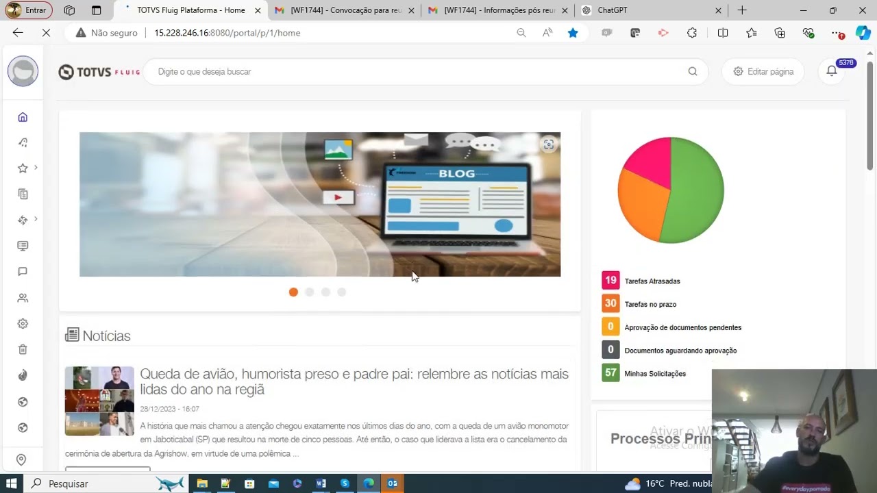 Gere a Ata de Reunião automaticamente - FLUIG