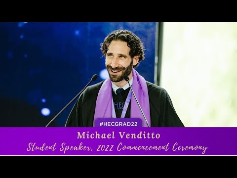 Student Graduation Speech I HEC Paris Commencement 2022