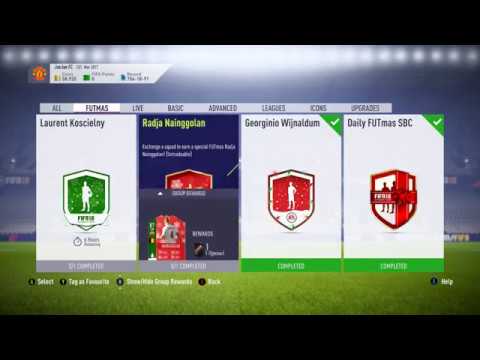 FIFA 18 : 24/12/17 SBC FUTMAS "GEORGINIO WIJNALDUM"