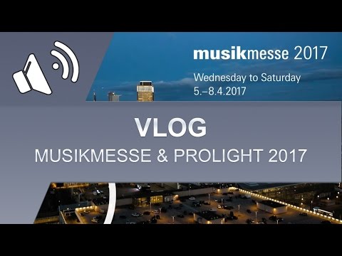 Vlog Musikmesse / Prolight 2017 für DJ's naja...