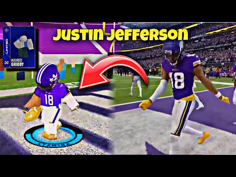 I Became Justin Jefferson In Ultimate Football.. & TOOK OVER!