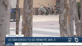 UC San Diego to start winter quarter remote