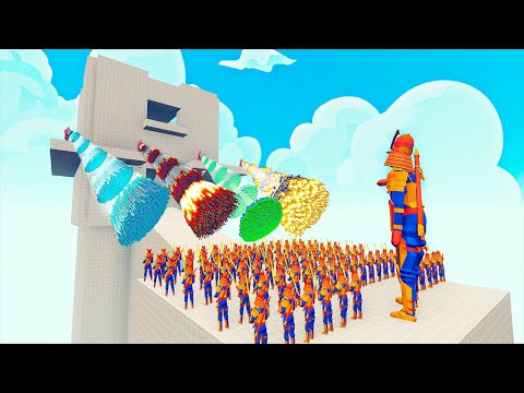 100x TOKUGAWA + 1x GIANT vs EVERY GODS - Totally Accurate Battle Simulator TABS
