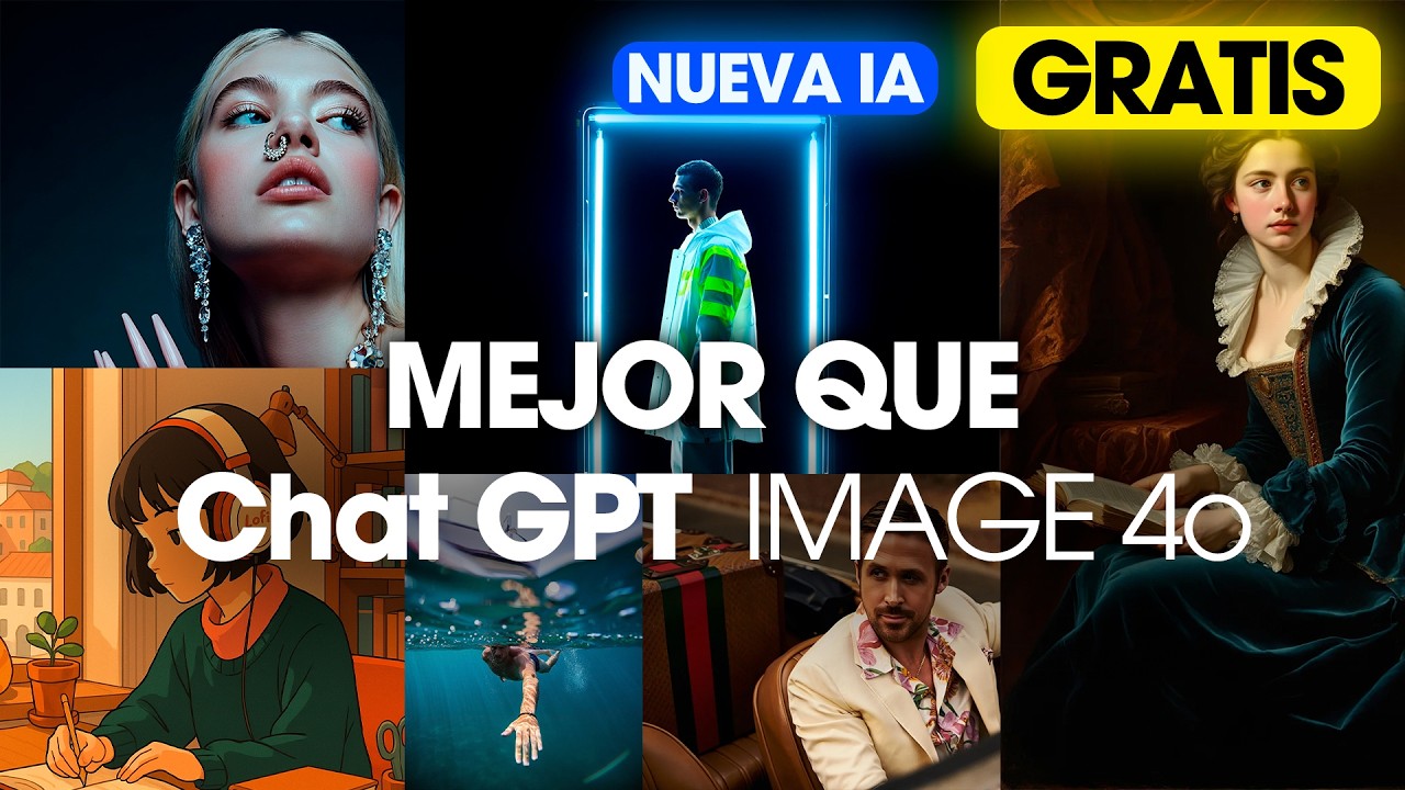 NUEVA IA ¡MEJOR que ChatGPT 4o! ¡GRATIS e ILIMITADA! Crea Imágenes con IA