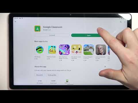 Lenovo Tab P11 Plus - How To Install & Join Google Classroom