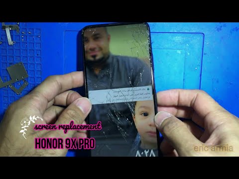 HONOR 9X - 9X PRO - Y9S - (HLK-L42) - LCD SCREEN & BACK COVER REPLACEMENT - CHANGE DISPLAY