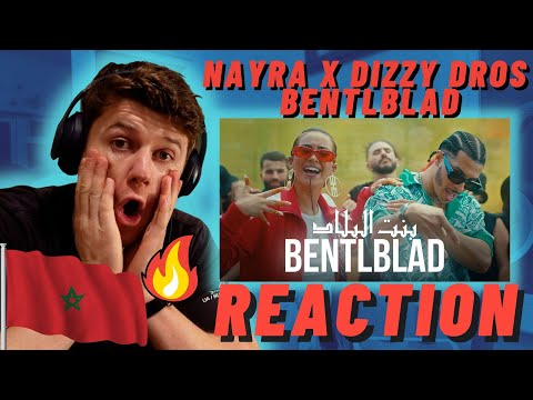 NAYRA x 🇲🇦Dizzy DROS - BENTLBLAD  - IRISH REACTION!!