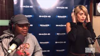 Carlos Santana's Daughter Stella Freestyle-Sings Live on Sway in the Morning