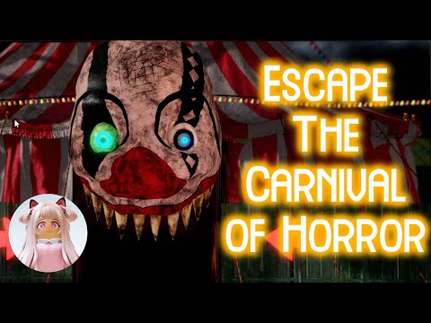 Escape The Carnival of Horror Obby! | Roblox Obby Gameplay Full Walkthrough No death [4K]