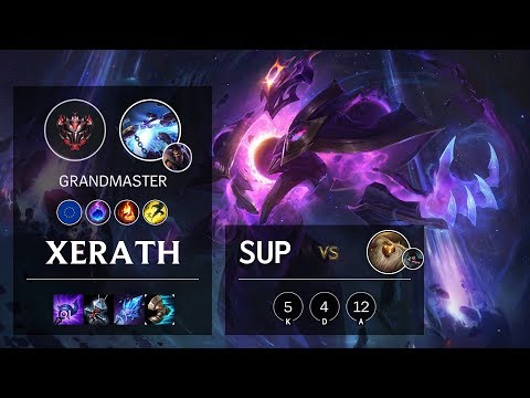 Xerath Support vs Bard - EUW Grandmaster Patch 10.8