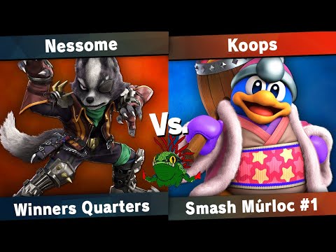 [MURCIA] Smash Múrloc Nessome (Wolf) VS Koops (Rey Dedede) Winners Quarter Final