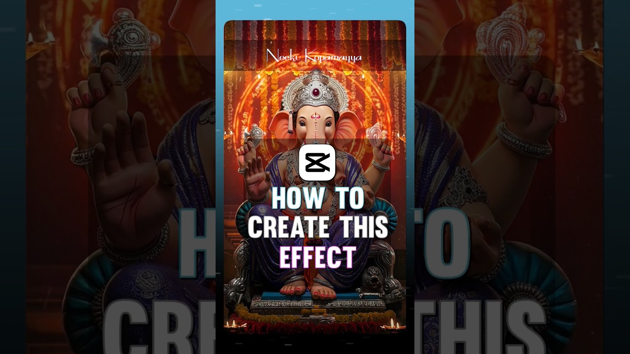 New Trending Ganpati Bappa Video Editing In Capcut | Ganesh Chaturthi Video Editing Capcut