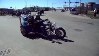 preview picture of video 'Motorcycle parade in Vaasa'