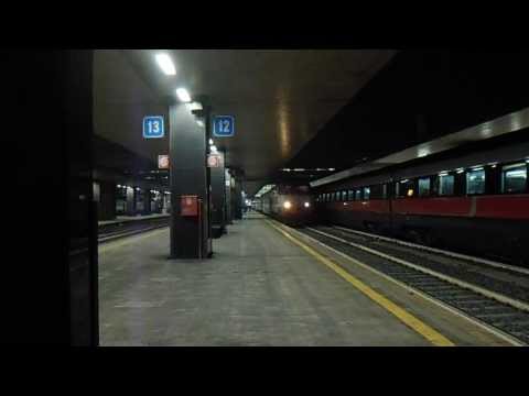 E656.439 in partenza con l' ICN 1955 Roma Termini - Siracusa/Palermo Centrale