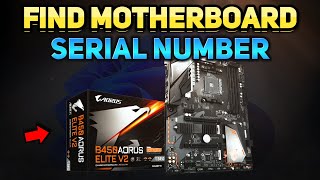 How to Find the Serial Number of Your Motherboard (Tutorial)