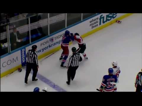 Mike Fisher vs Aaron Voros