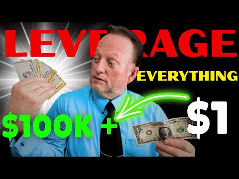 How to Turn $1 into $100K Using Leverage | Master Money & Credit Power