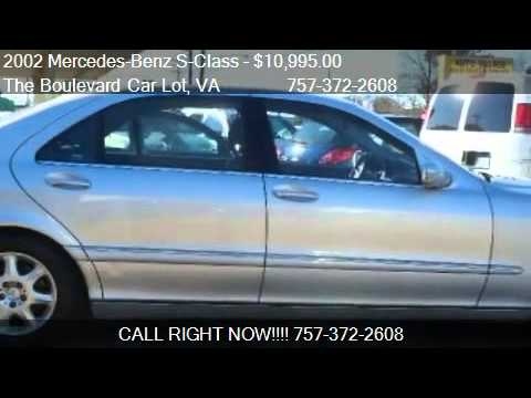 2002 Mercedes-Benz S-Class S500 - for sale in Virginia Beach