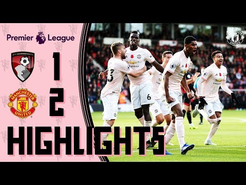Highlights | Bournemouth 1-2 Manchester United | Rashford wins it in stoppage time!
