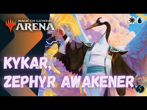 It's Showtime: Kykar, Zephyr Awakener ☀️💧 - MTG Arena - Historic Brawl