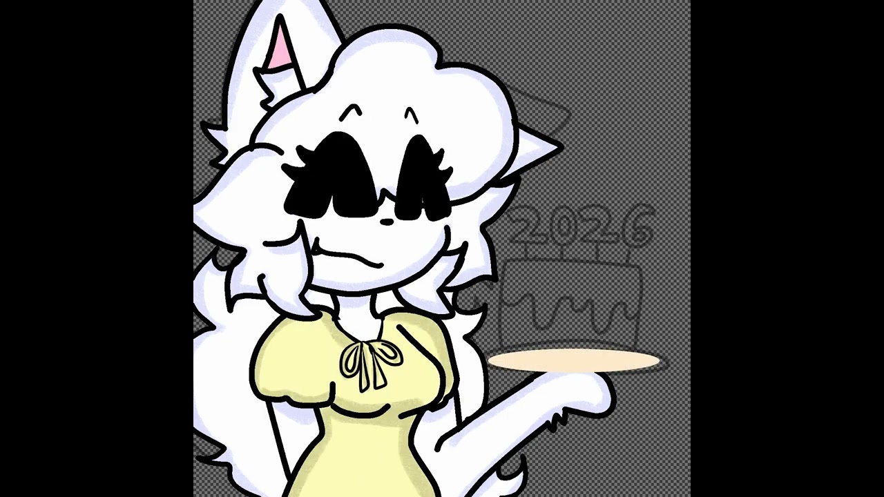 FELIZ ANO NOVO!!🎉🎉💕💕#furry #felizanonovo #newyear #ibispaintx #2026