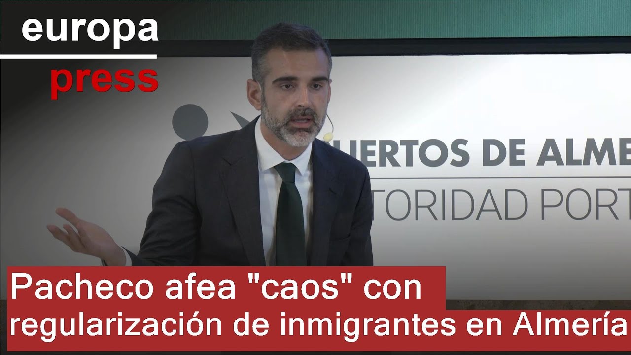 Pacheco critica una regularización de inmigrantes 