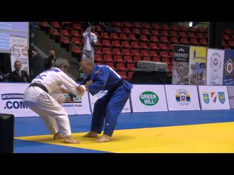 Judo Veterans EM 2012 Opole M5-66kg Marras(ITA) - Derouet(FRA)