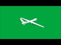 USA 3D Drone Model Green Screen Version