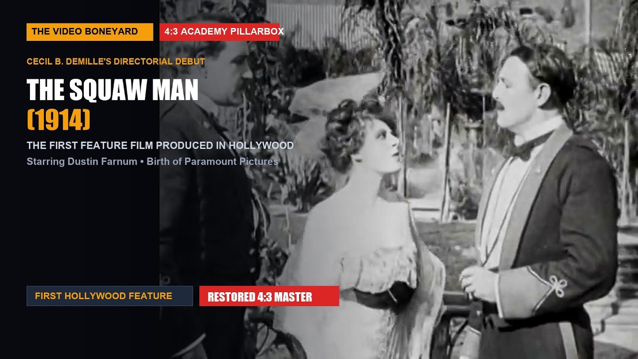 The Squaw Man Poster