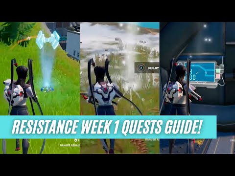 How To Complete WEEK 1 RESISTANCE Quests! - Fortnite - Chapter 3 - Season 2