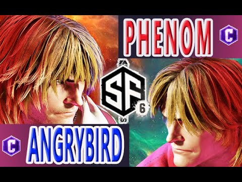 スト6 アングリーバード ANGRYBIRD (ケン KEN) vs フェノム PHENOM (KEN) Street Fighter 6 SF6 23.7.17