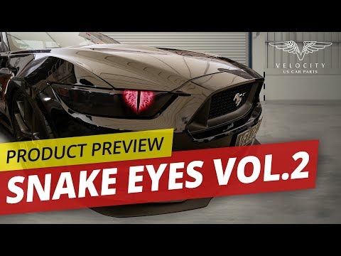 Mustang Snake Eye Headlights