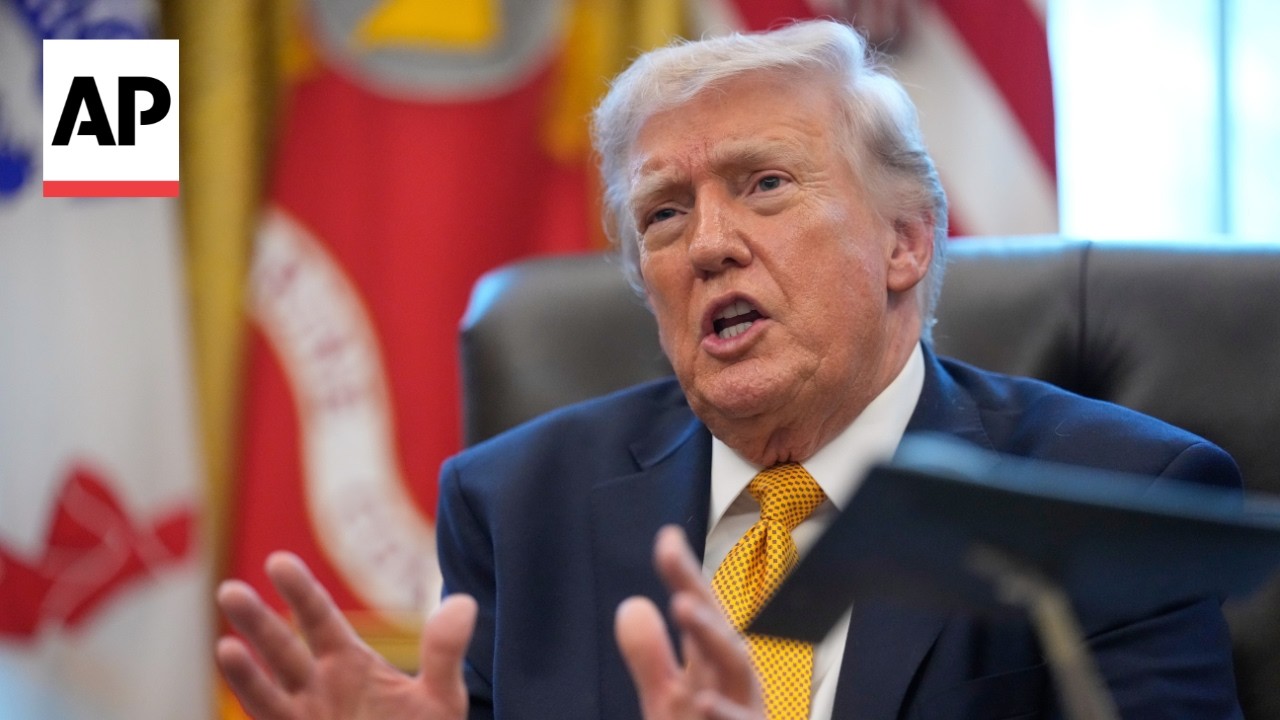 Video | Trump says a former president told him he 'wished' he attacked Iran