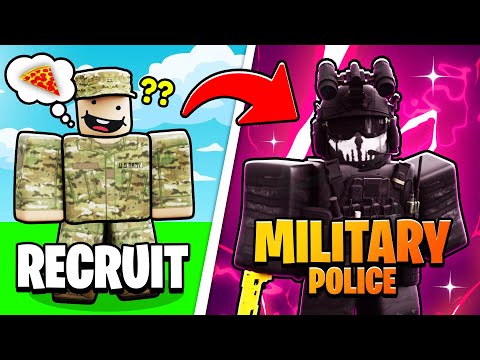 Recruit to ELITE Military Police // ROBLOX U.S Army
