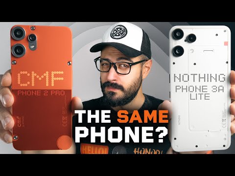 Are They the SAME PHONE? Nothing Phone 3a Lite vs CMF Phone 2 Pro
