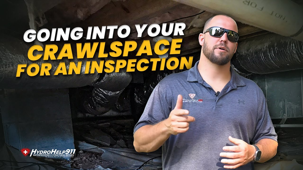 Do I Have to Go Into My Crawlspace For an Inspection? | HydroHelp911 FAQs