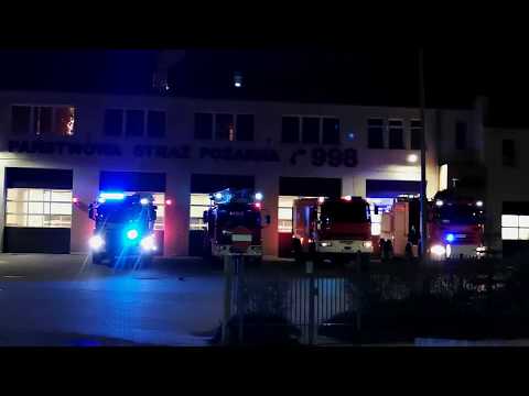 #Gdańsk GD112 : Noworoczny wyjazd 301[G]22 do pożaru samochodu