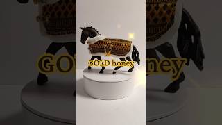 Luxusní deka pro koně typu Schleich - Gold honey 💛✨