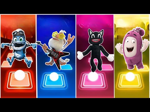 Crazy Frog VS Booba VS Cartoon Cat VS Oddbods Newt 🎵 Who is Best?