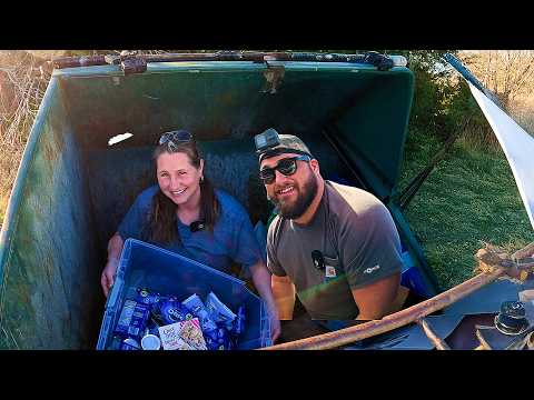 Dumpster Diving Date Night,  I Score!  😉
