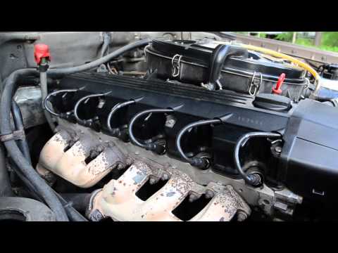 300 SEL W126 first run on new ignition parts