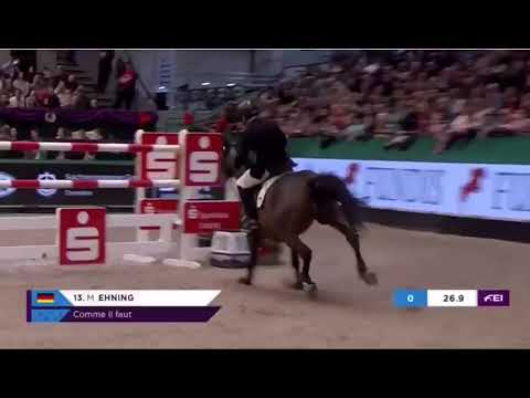 Comme Il Faut & Marcus Ehning - Barrage du Grand Prix Coupe du Monde de Leipzig 2020