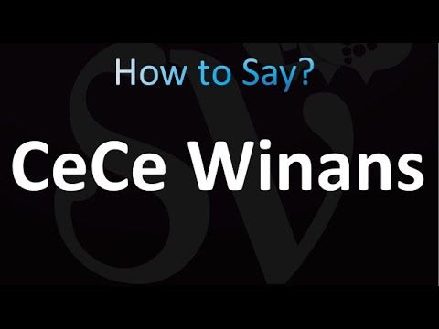 How to Pronounce CeCe Winans