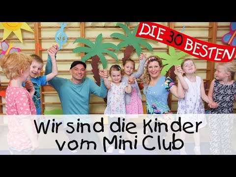 👩🏼 Wir sind die Kinder vom Mini Club - Singen, Tanzen und Bewegen || Kinderlieder
