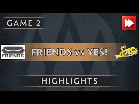 Friends vs Yellow Submarine ! [Game 2] The BTS Series - Dota Highlights